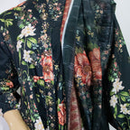 Black floral design-1