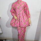 Pink floral design-3