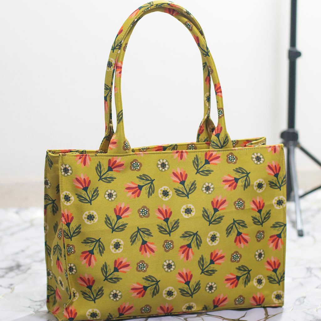 Canvas Bag- Floral Print-2