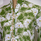 Green floral design-4