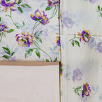 Cream White Floral Print-9