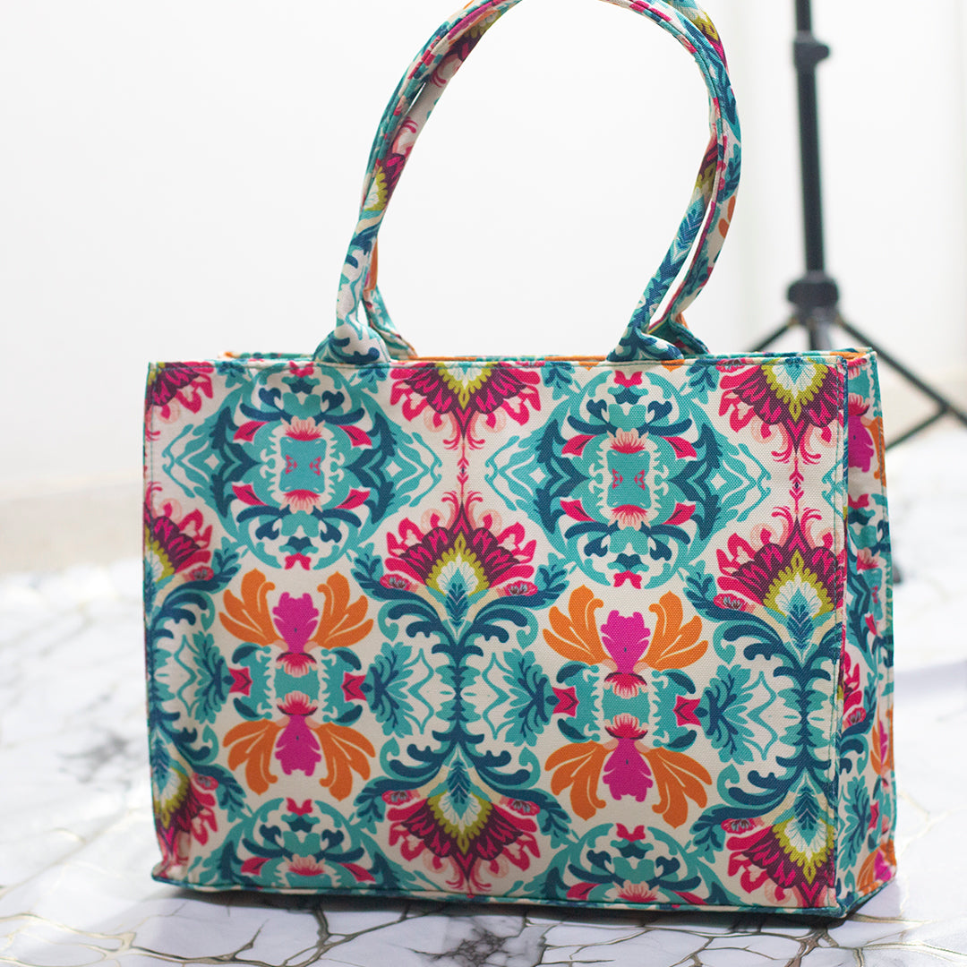 Canvas Bag- Floral Print-4