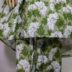 Green floral design-4