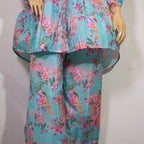 Light Blue floral design-6