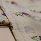 Cream White Floral Print-9