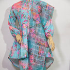 Light Blue floral design-6