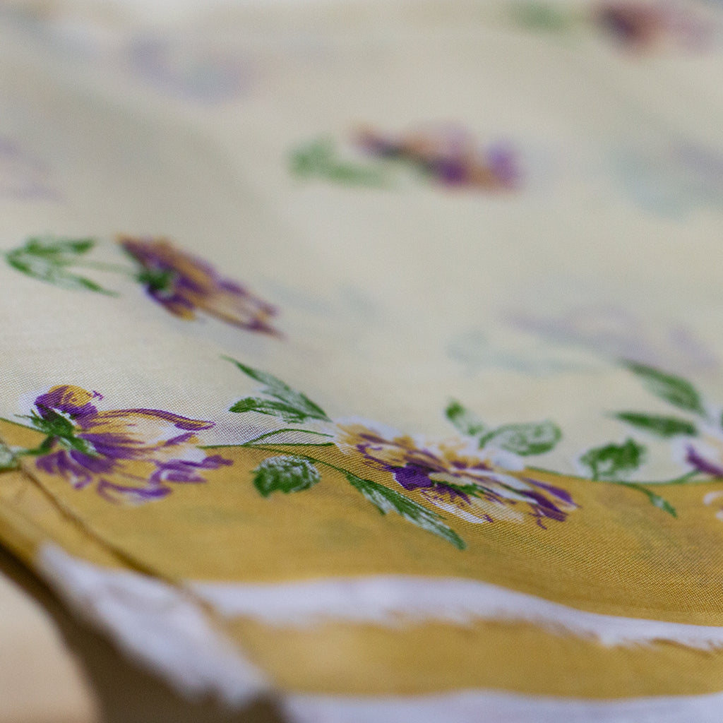 Cream White Floral Print-9