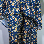 Blue floral design-2