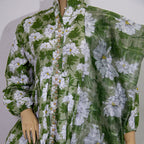 Green floral design-4