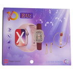 10 Series E02 smartwatch with analog watch and jewelry gift set box